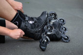 Powerslide Inliner Phuzion Argon Black 100 schwarz 45