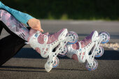 Powerslide Inliner Phuzion Argon Rose 100 rosa 42