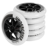 Undercover Wheels Raw White 125mm (6-pack)