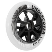 Undercover Rollen Raw White 125mm (6er-Pack)