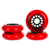 Undercover Rollen Raw Red 76mm (4er-Pack)