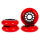Undercover Rollen Raw Red 76mm (4er-Pack)