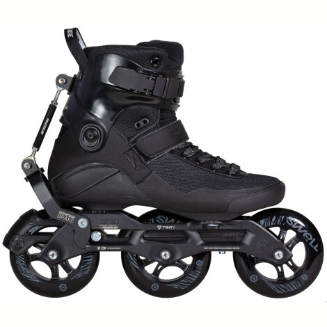 Powerslide Inlineskates Swell Triple Black Syncro 110 39