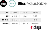 Chaya Rollschuh Bliss Adjustable Vanilla 35-38