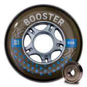 K2 Rollenset Booster 80mm inkl. ILQ 7 Kugellager (8er-Pack)