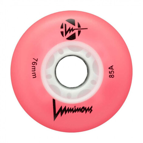 Luminous Leuchtrolle 76mm Pink (4er-Pack)