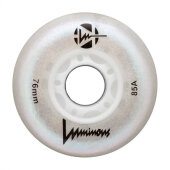 LUMINOUS LED-Wheels 76mm White Pearl (Set of 4)