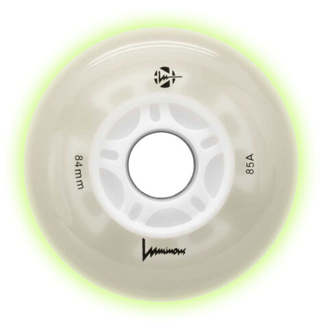 Luminous Leuchtrolle 84mm Weiß Glow (4er-Pack)