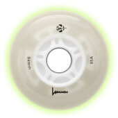 LUMINOUS LED-Wheels 84mm White Glow (Set of 4)