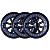 GROUND CONTROL Inlineskate wheel 110mm/85a black/gold...