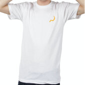 GROUND CONTROL T-Shirt Psick white, orange