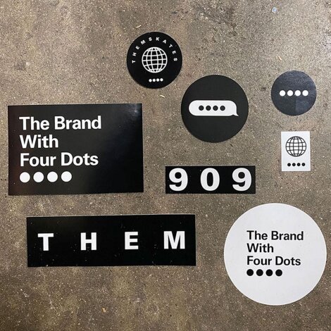 THEM Skates Sticker Pack