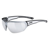 Uvex Sportbrille Sportstyle 204 schwarz, weiß S3
