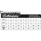 Rookie Rollerskates Forever Rainbow weiss, multi