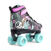 SFR Vision Canvas Floral Quad Skates