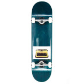 Trap Mini Retro Type Skateboard Complete 7.5" blue