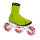 BBB Waterflex 3.0 Überschuhe (Neongelb)