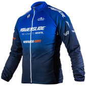 Powerslide Team Jacke/Langarmtrikot Herren-Design (blau)