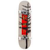 Skateboard Enuff Evergreen Tree Salbei Grey Red 8"