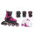 Rollerblade Kinder Inliner CUBE G inkl. Schützerset pink, kaugummi - Gebrauchsspuren -