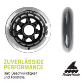 Rollerblade Skating Wheels 90mm incl. MVX Abec 7 Bearings...