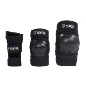 SFR Youth Ramp Triple Pad Set Black