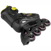 Playlife Kinderskates Joker Yellow Glow Combo - inkl. Schützerset 37-40