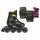 Playlife Kinderskates Joker Yellow Glow Combo - inkl. Schützerset 37-40