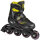 Playlife Kinderskates Joker Yellow Glow Combo - inkl. Schützerset 37-40