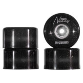 Chaya Neon LED Wheels Black (4-pack)