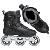 Powerslide Fitnessskates Phuzion Krypton Chrome 100 (schwarz/chrom) 45