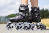 Powerslide Fitnessskates Phuzion Krypton Chrome 100 (schwarz/chrom) 45