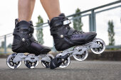 Powerslide Fitnessskates Phuzion Krypton Chrome 100 (schwarz/chrom) 45