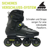 Rollerblade Urban Skates Twister XT (Black/Lime)