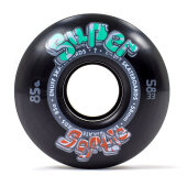 Enuff Skateboardrollen Super Softie Wheels Black 58mm...