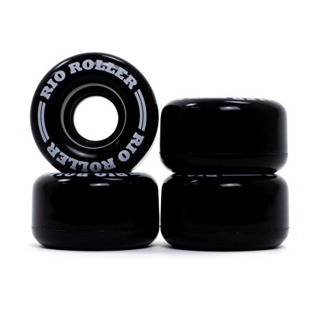 Rio Roller Coaster Wheels Schwarz 62mm (4er-Pack)