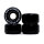 Rio Roller Coaster Wheels Schwarz 62mm (4er-Pack)