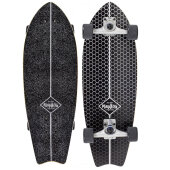 Mindless Longboards Surf Skate Fish Tail black