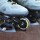 Rollerblade Inline Skates Macroblade 80 ABT silber, grau, gelb 45,5 - Gebrauchsspuren -