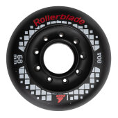 Rollerblade Rollen Apex 68mm Schwarz (4er-Pack)
