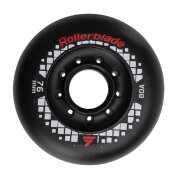 Rollerblade Rollen Apex 76mm Schwarz (4er-Pack)