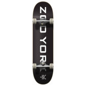 Zoo York Skateboard Logo Block 7,75" (schwarz/weiss)