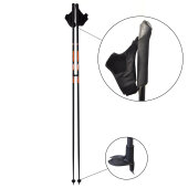 Komperdell Nordic Skating Stock Alu Rollenshop Edition 145cm