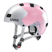 Uvex Helmet Kid 3 Silver-Rosé