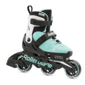 Rollerblade Microblade Youh Skates 3WD (Aqua/White)