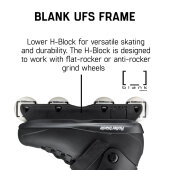 Rollerblade Inlineskates Blank SK (schwarz) 39/40