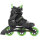 K2 Inlineskates Trio LT 100 BOA (Schwarz/Grün) 42