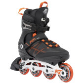 K2 Inlineskates F.I.T. 80 Alu (Schwarz/Orange)