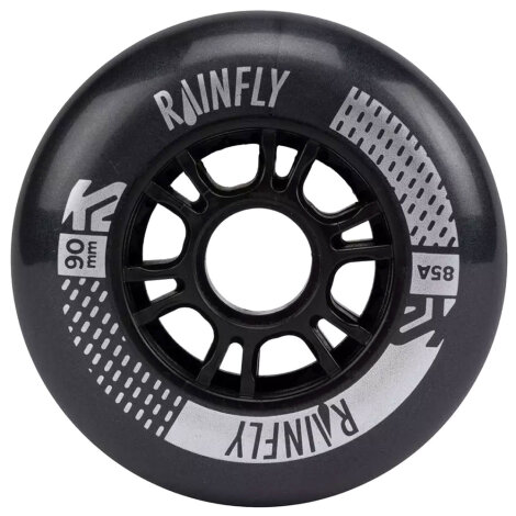 HYPER Inliner Rollen XTR Wheel für Fitness Skates 90 mm 85 A rot/weiß 