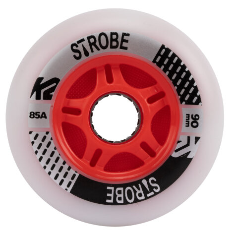 K2 Inlineskate Leuchtrollen Strobe 90mm (2er-Pack)